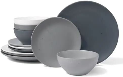 Speckled Dinnerware Set - 12 Piece