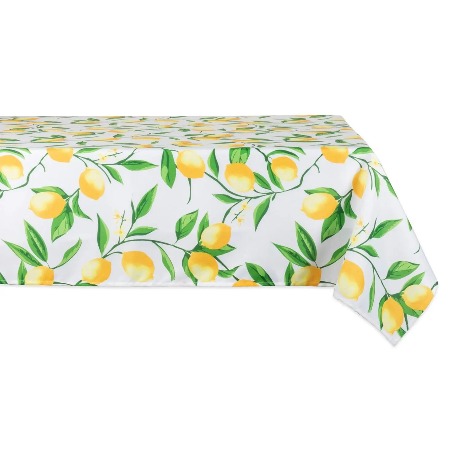 spill proof tablecloth lemon 1