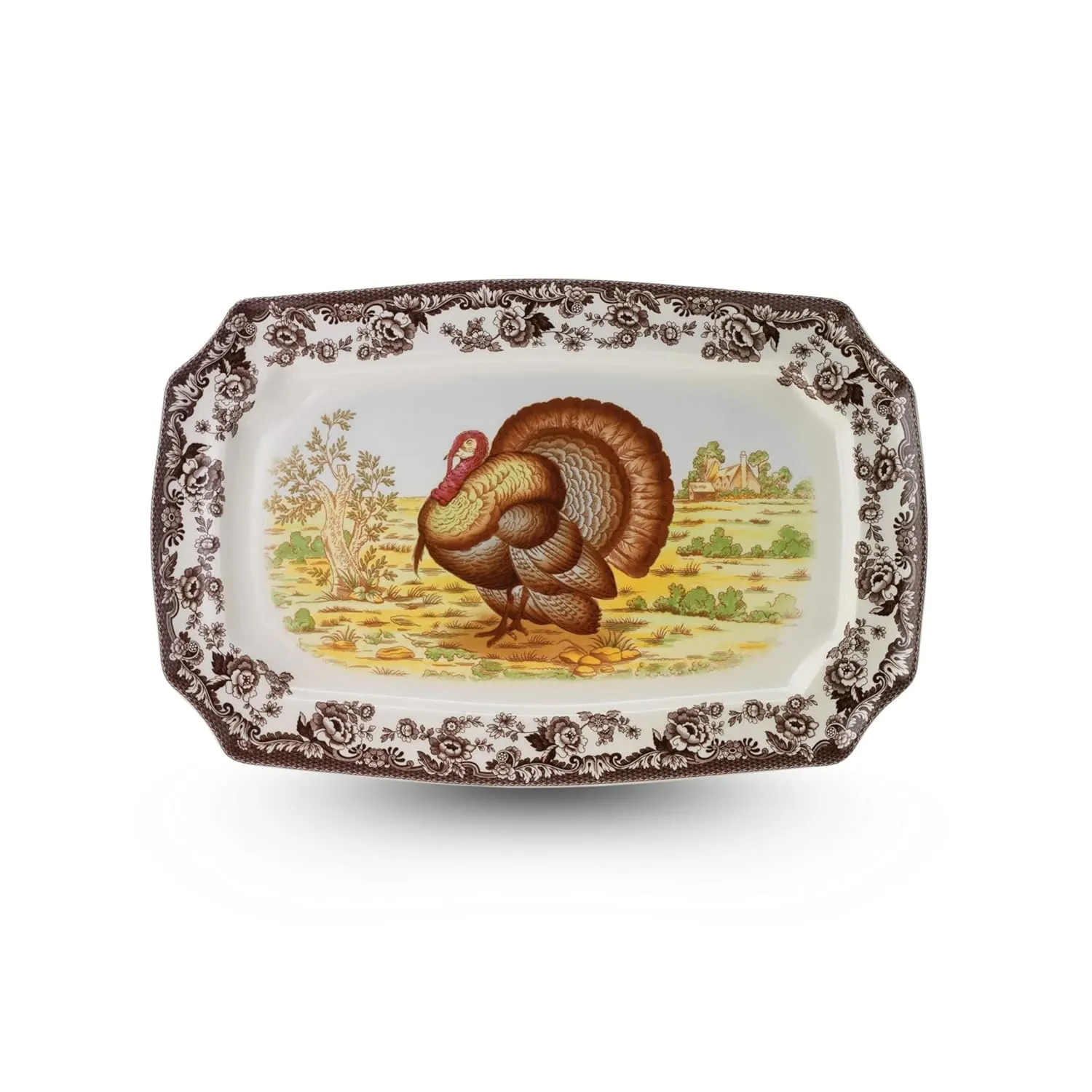 spode woodland turkey platter 1