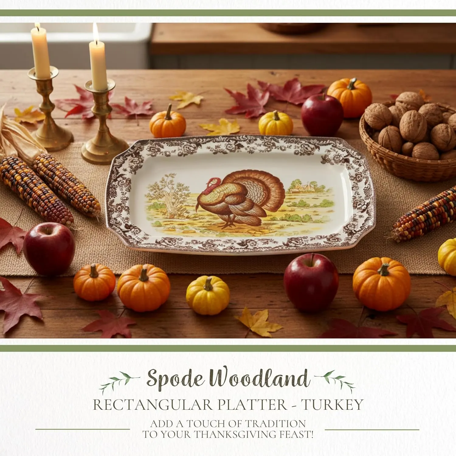 spode woodland turkey platter 2