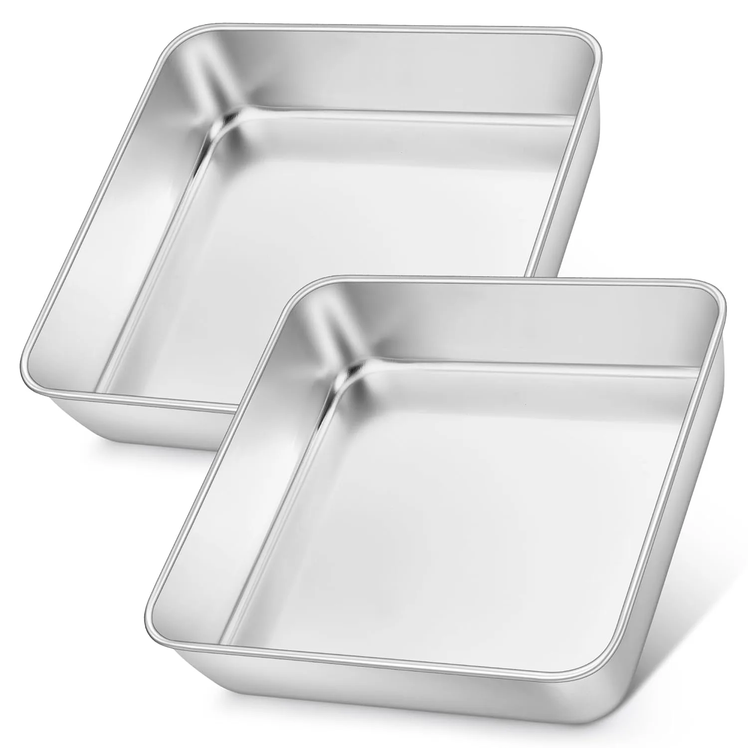 square cake pan stainless 1