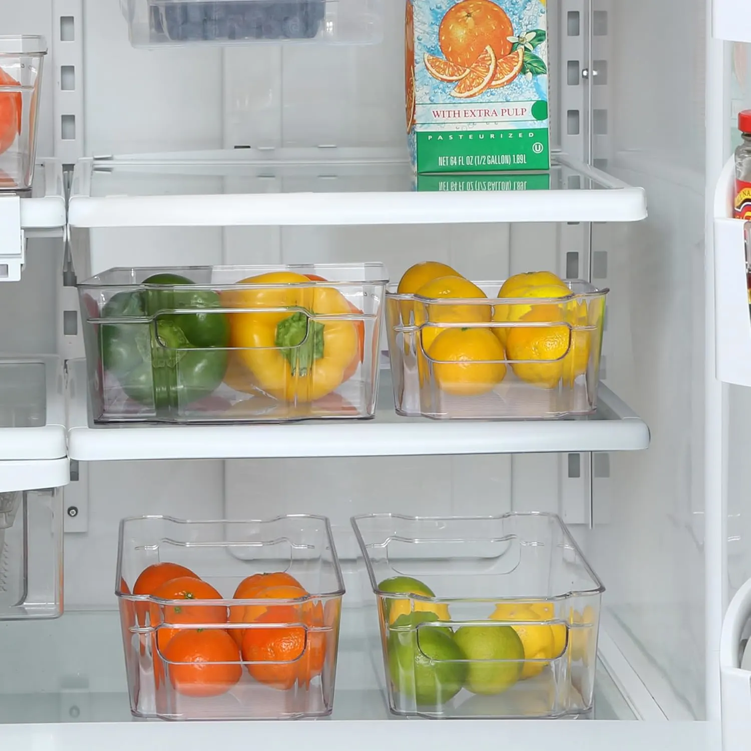 stackable refrigerator bin 2