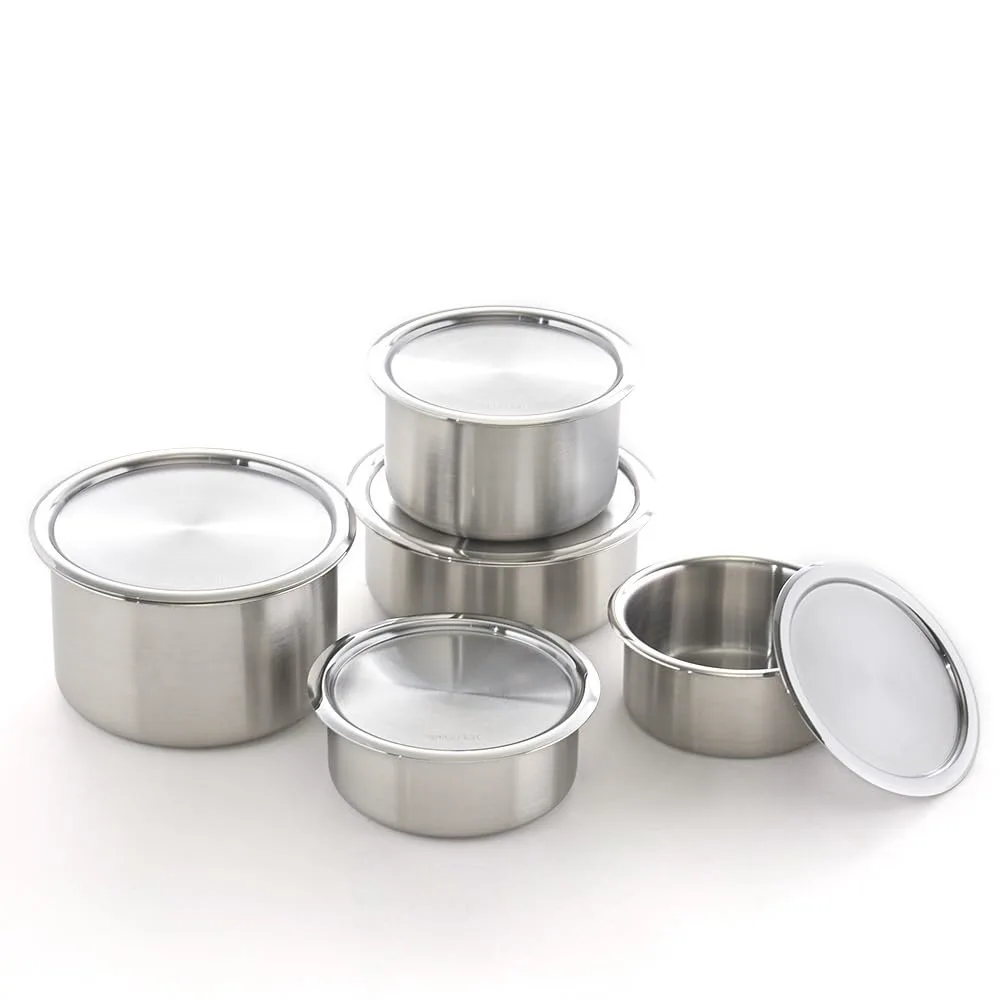 stainless steel canister set 1