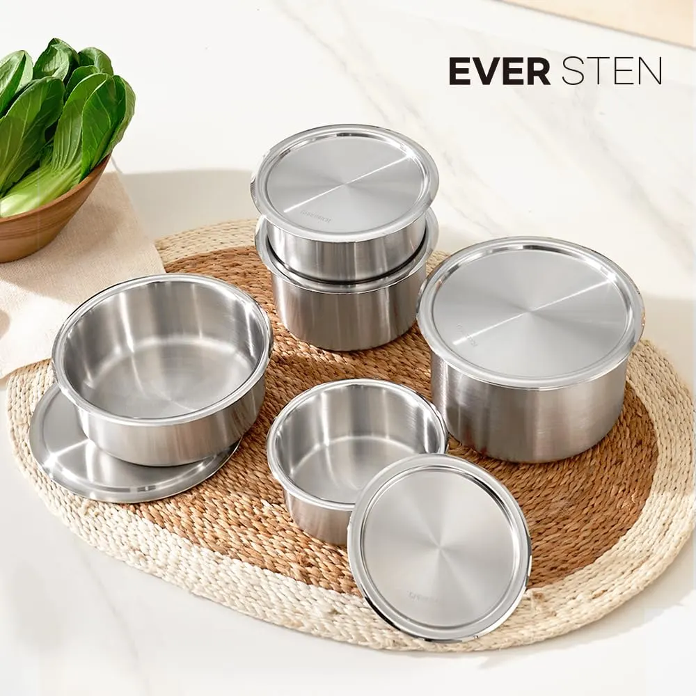 stainless steel canister set 2