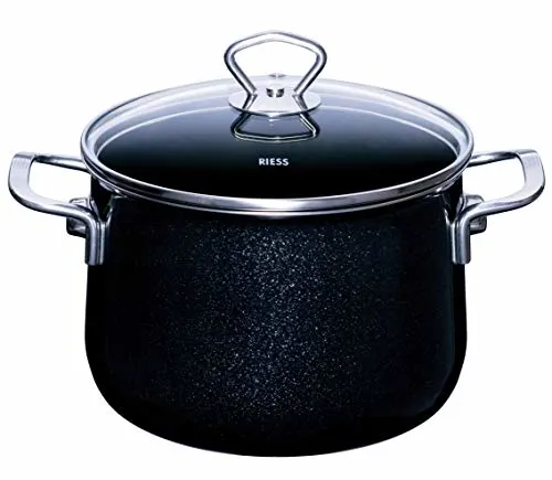 stainless steel casserole pot glass lid 1