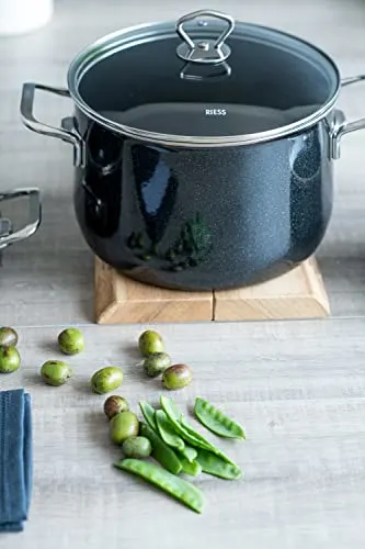 stainless steel casserole pot glass lid 2