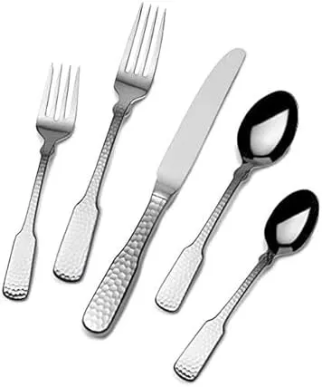 45-Piece Stainless Steel Flatware Set