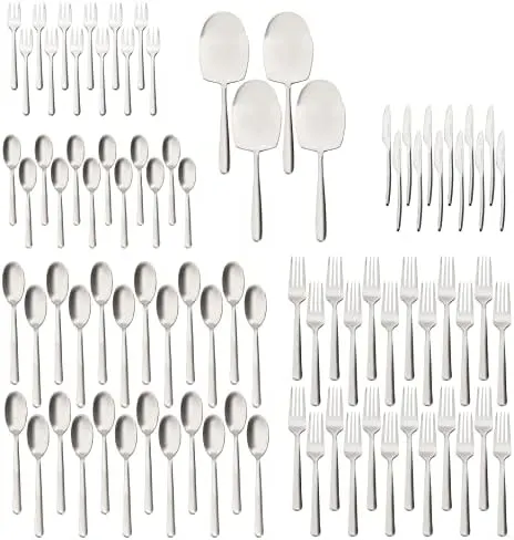stainless steel flatware set stand 1