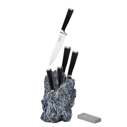 stainless steel knife set block 1