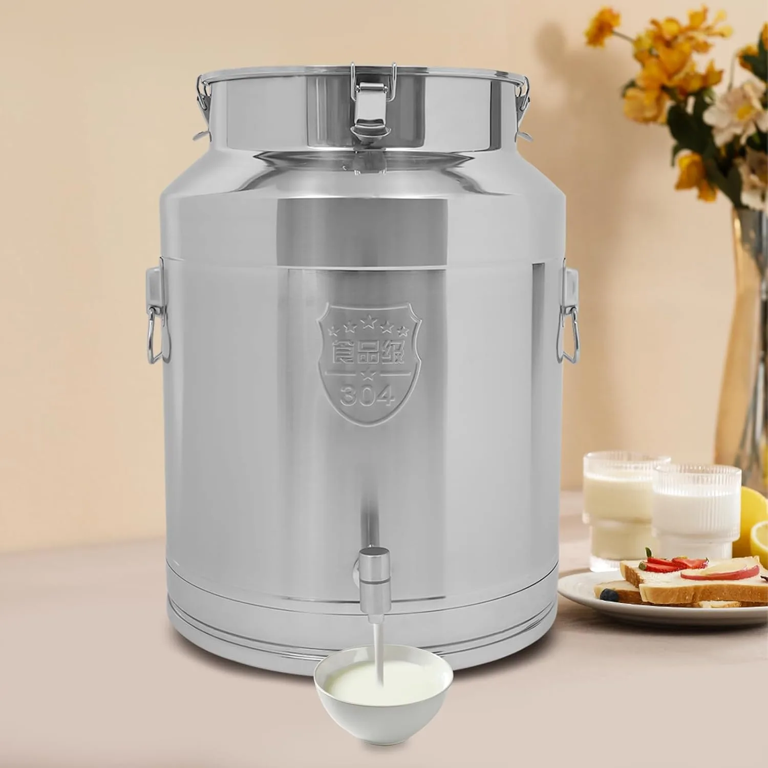 stainless steel milk can 2