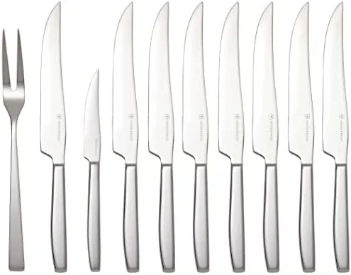 stainless steel steak carving knife set 2