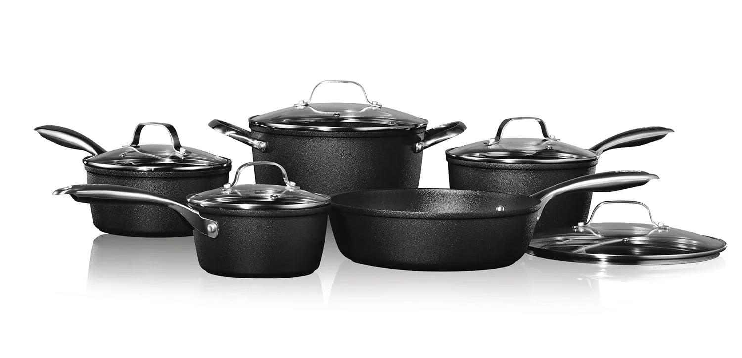 starfrit 10 piece aluminum cookware set 1