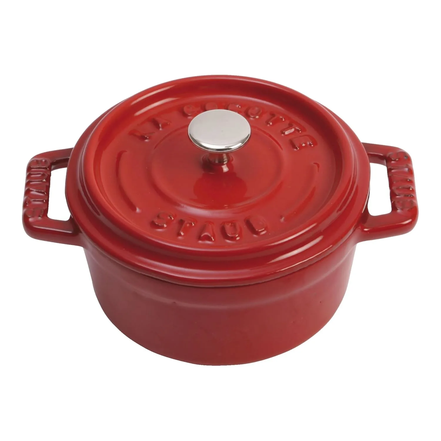 staub cherry mini cocotte 1