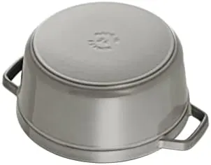 staub cocotte 24cm grey 2