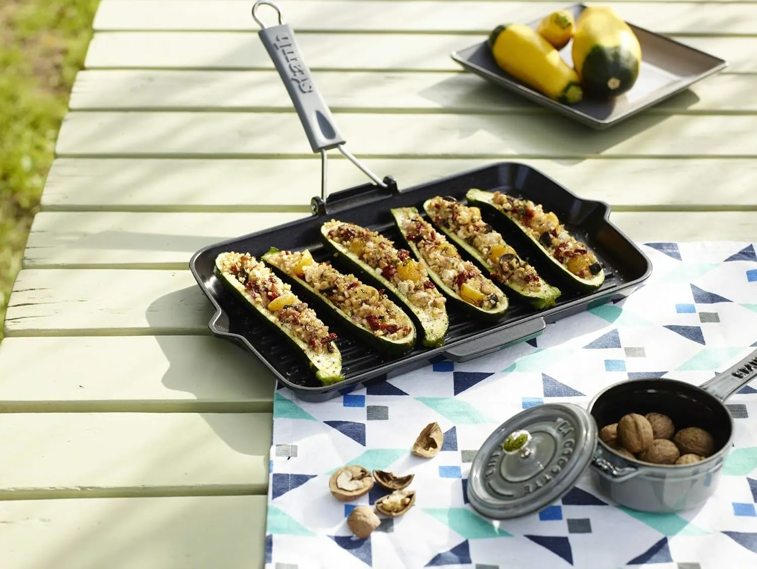 staub grill pan induction 2