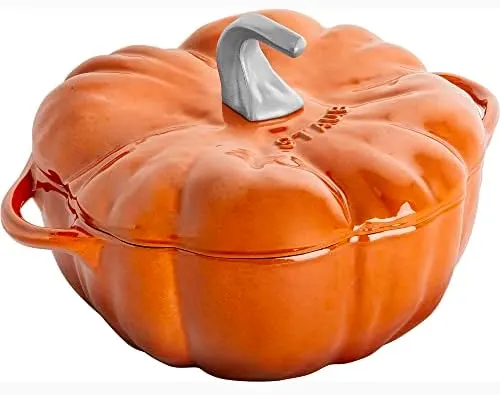 staub pumpkin cocotte orange 1