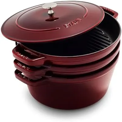 staub stackable cast iron grenadine 1