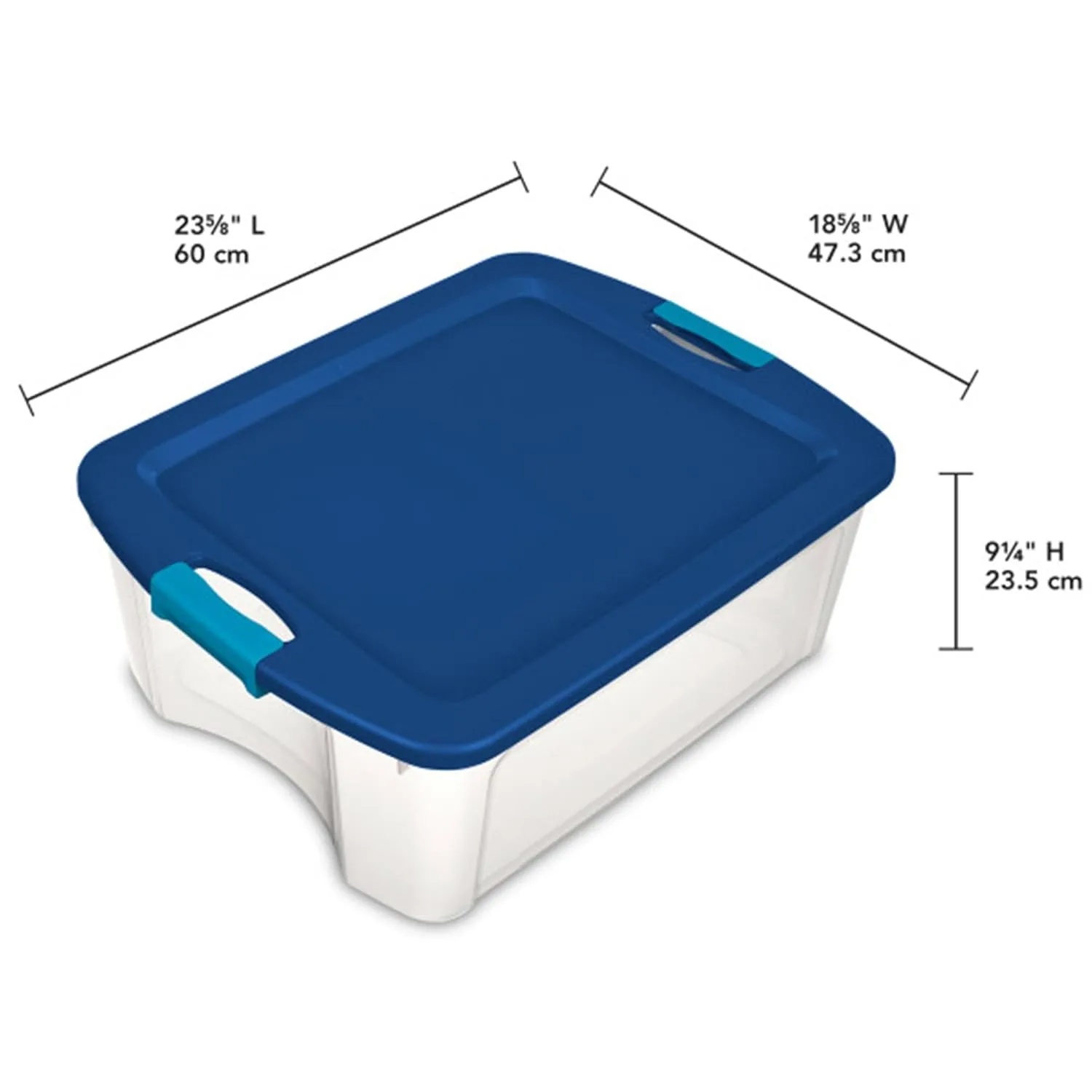 sterilite 12 gal storage tote 2