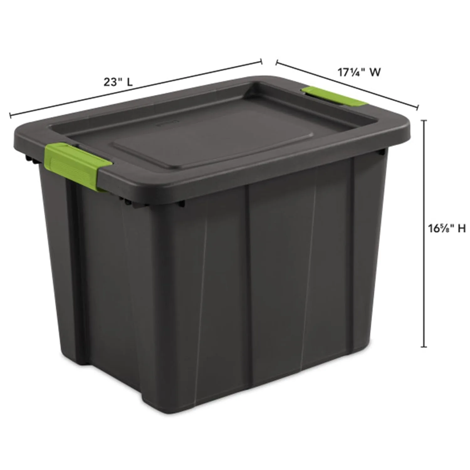 sterilite 18 gal storage bin 2