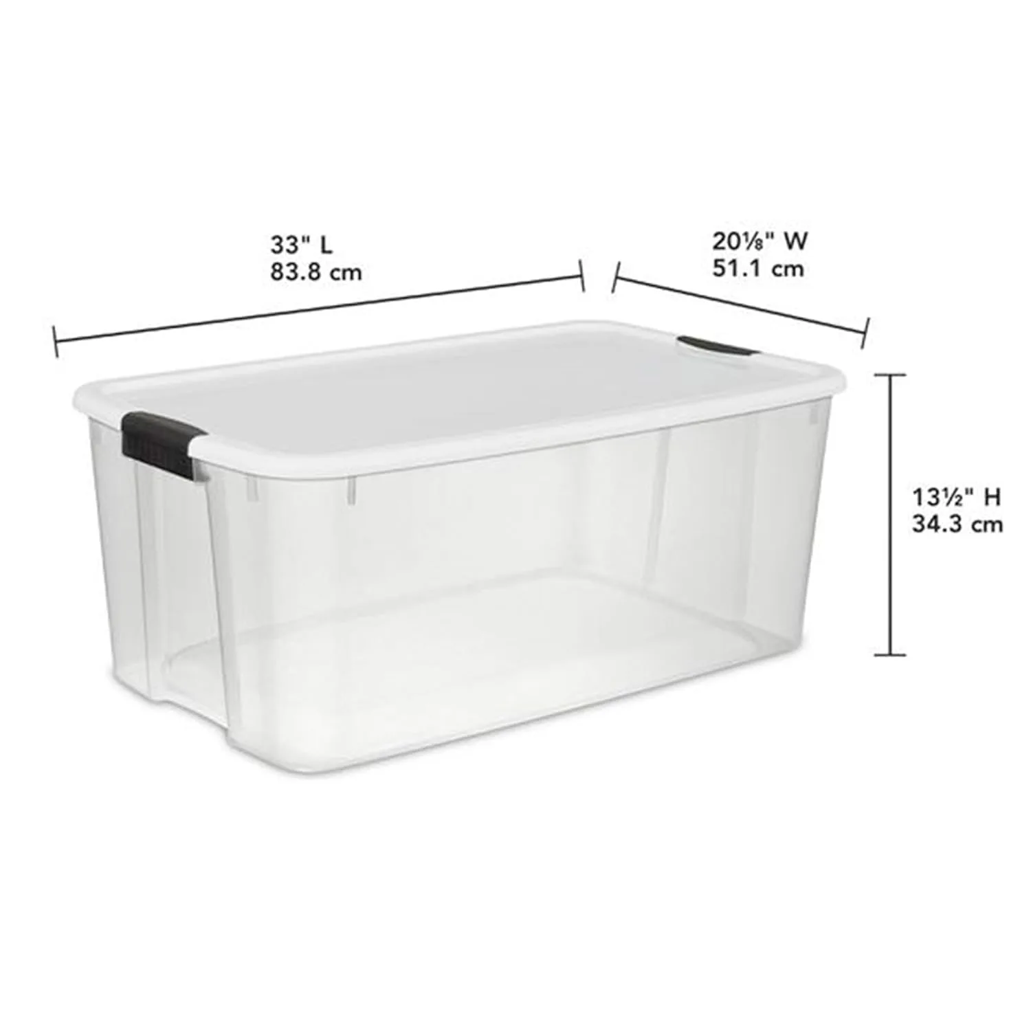 sterilite latch box 116qt 2