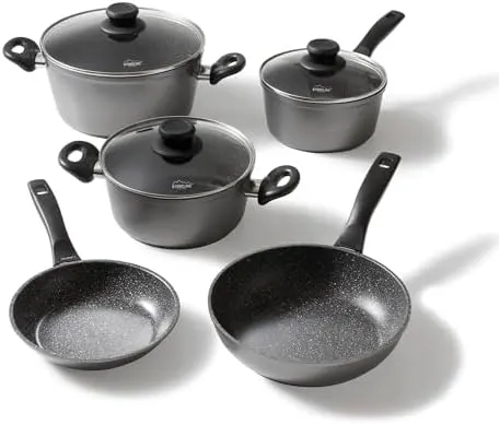 stoneline cookware set induction 1