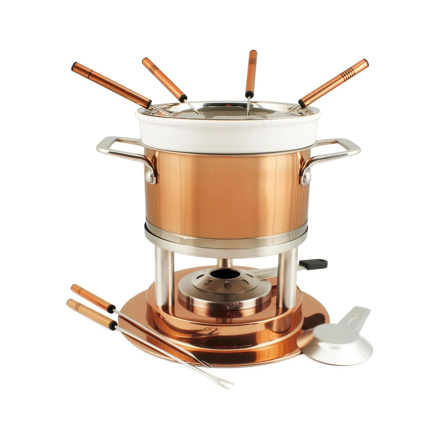 swissmar bern copper fondue 1