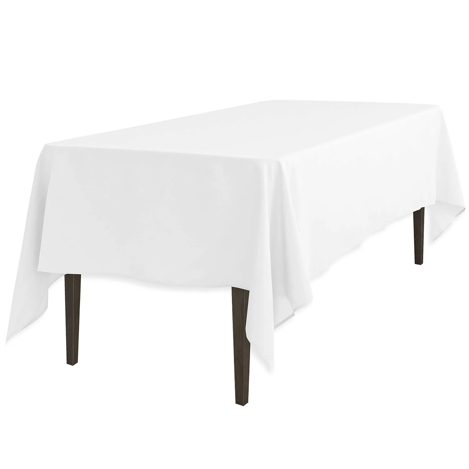 tablecloth white rectangular 1