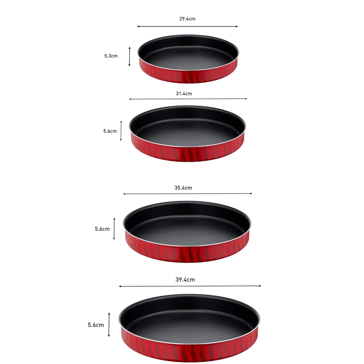 tefal baking pans set 2