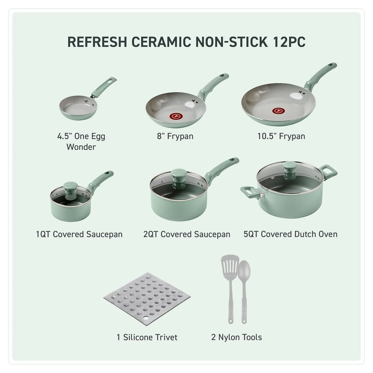 tefal ceramic cookware set 2