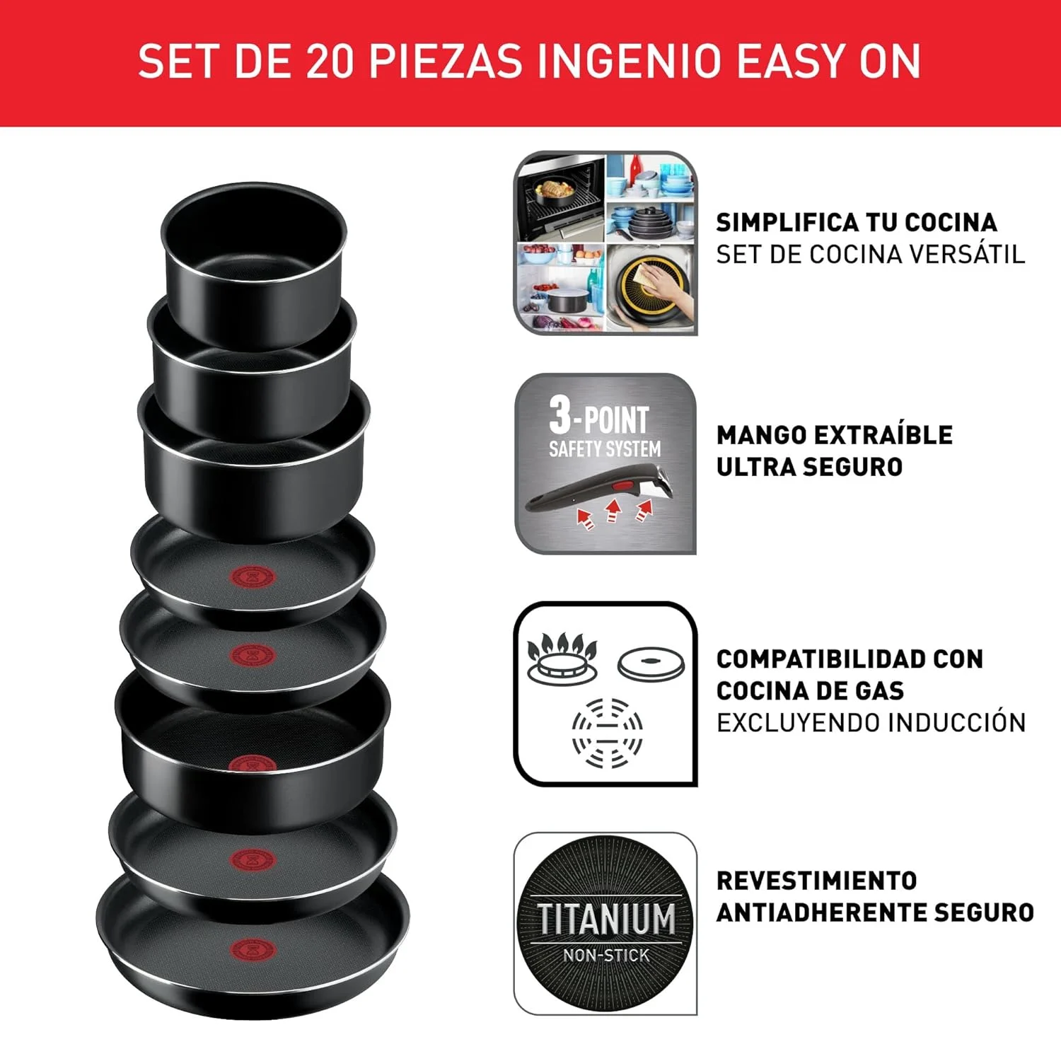 tefal ingenio pan set 2