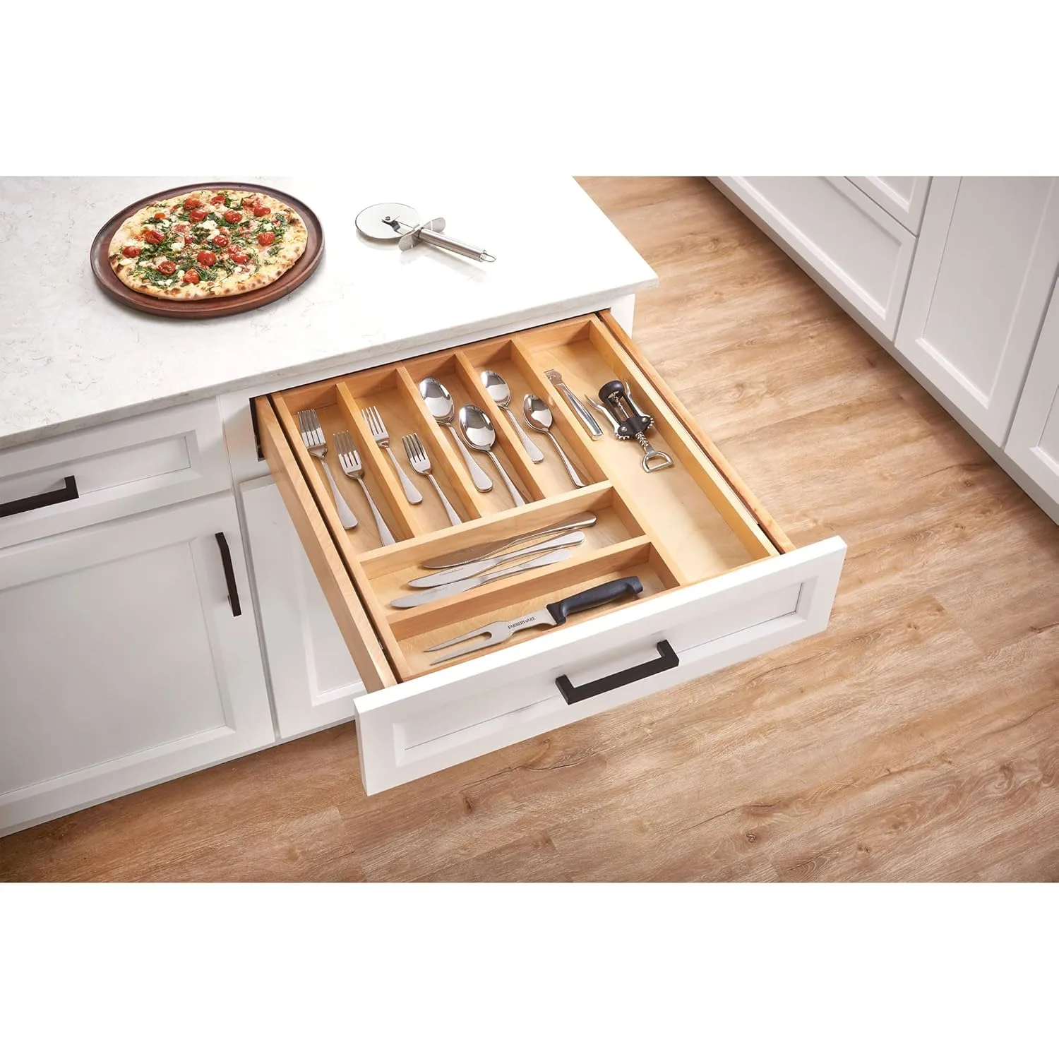 tier kitchen drawer organizer 2