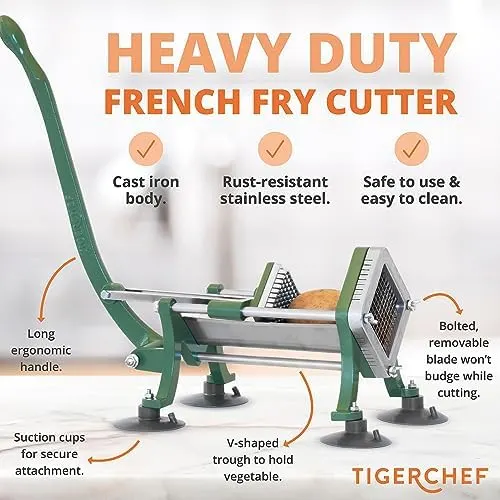 tiger chef fry cutter 2