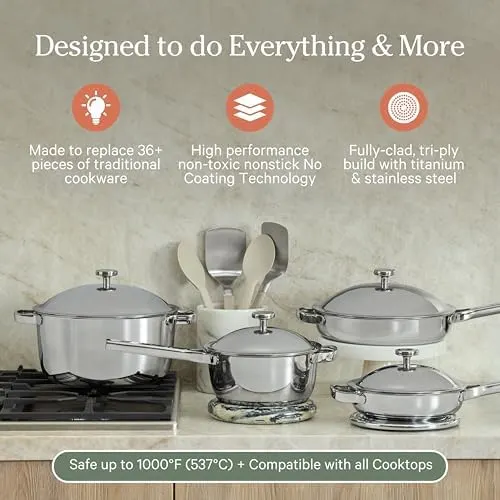 titanium cookware set nonstick 2