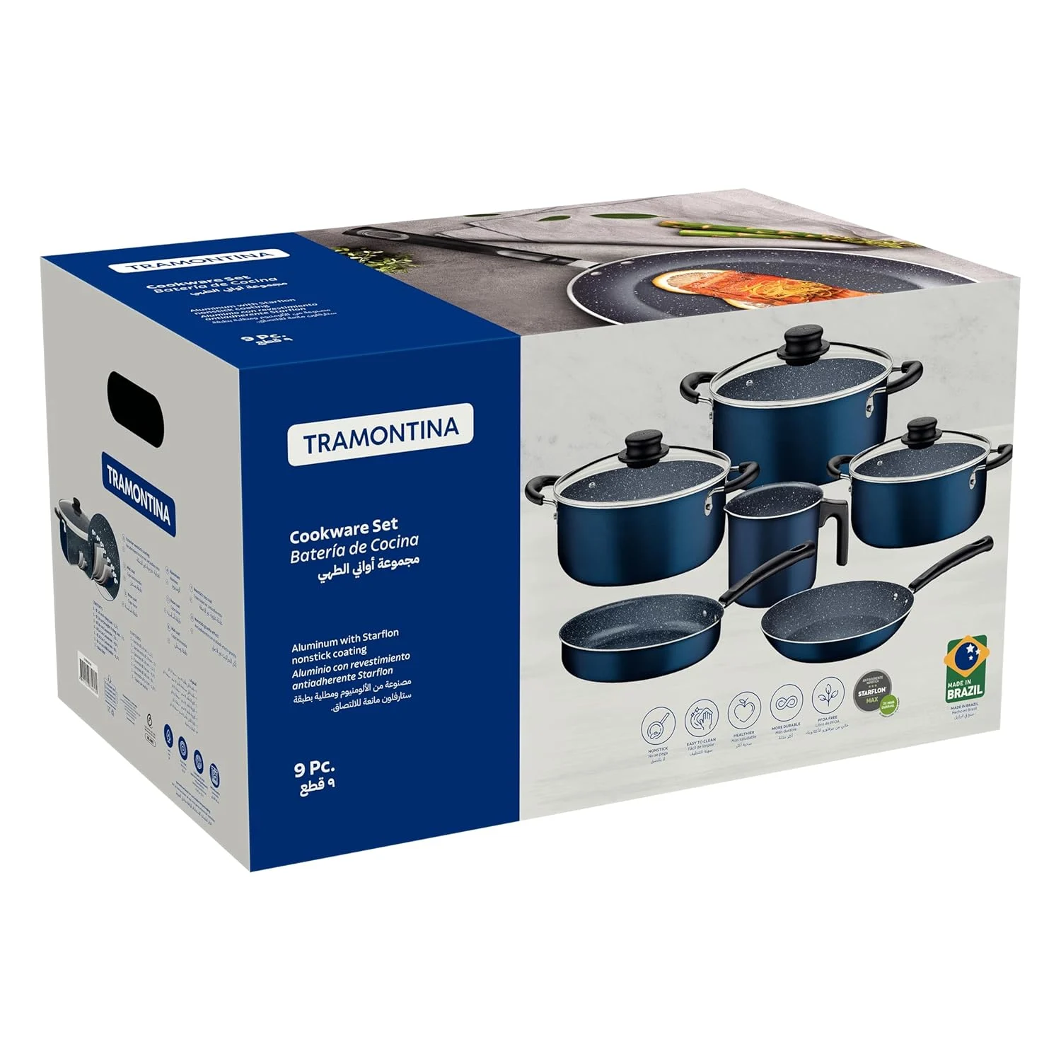 tramontina nonstick cookware set 2