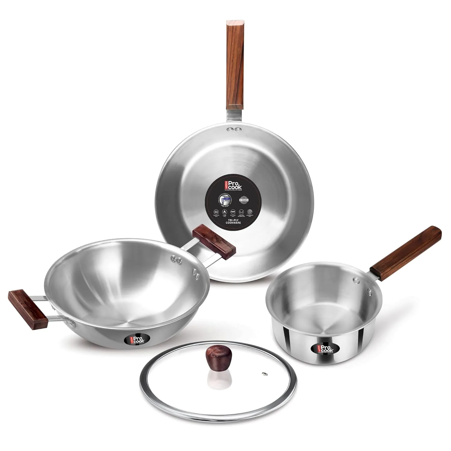 triply stainless cookware set 1