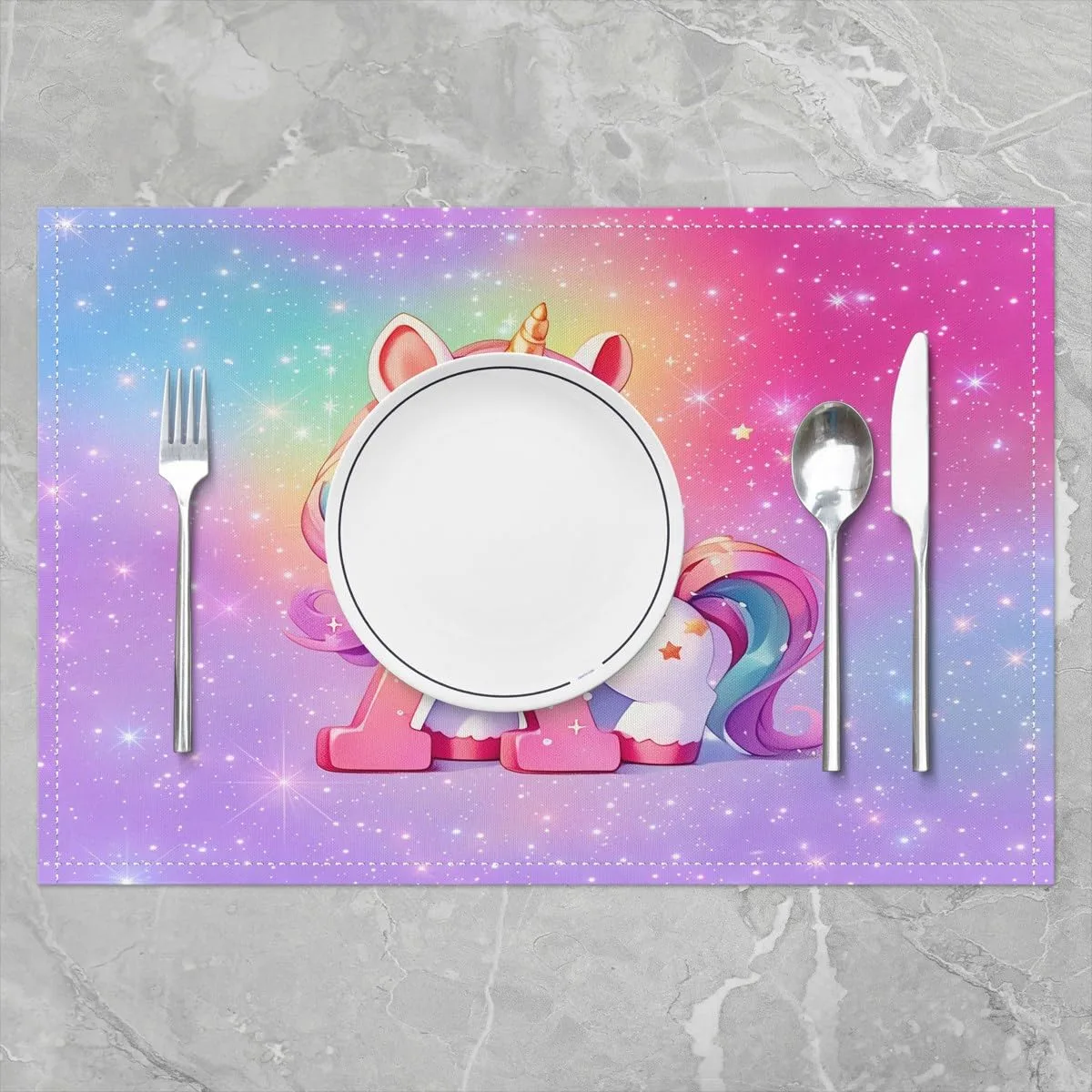 unicorn placemats table mats 2