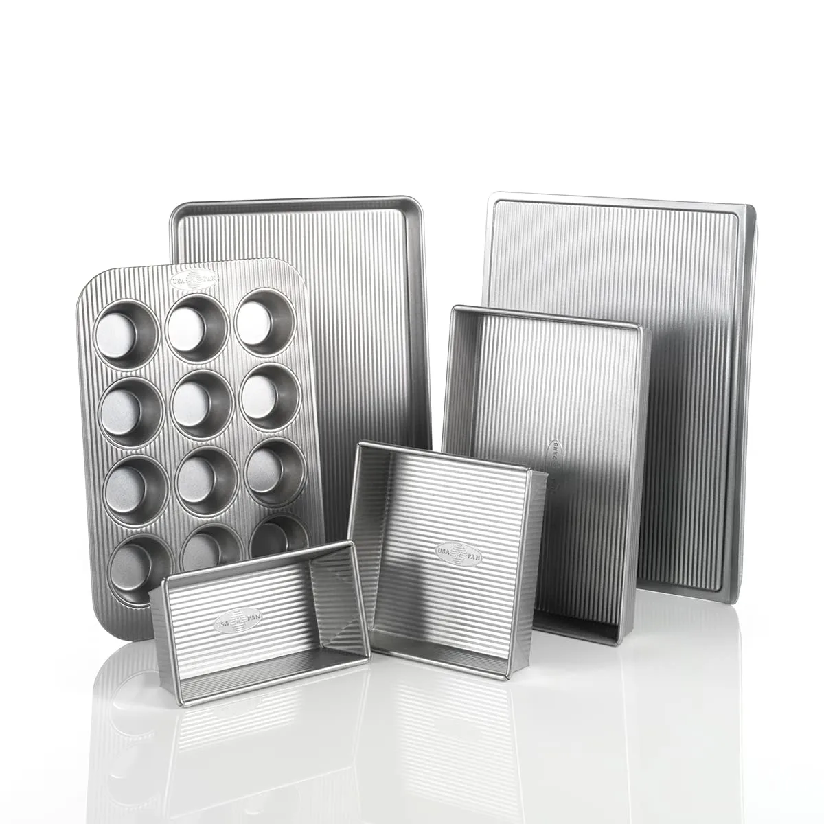 usa pan bakeware set 1