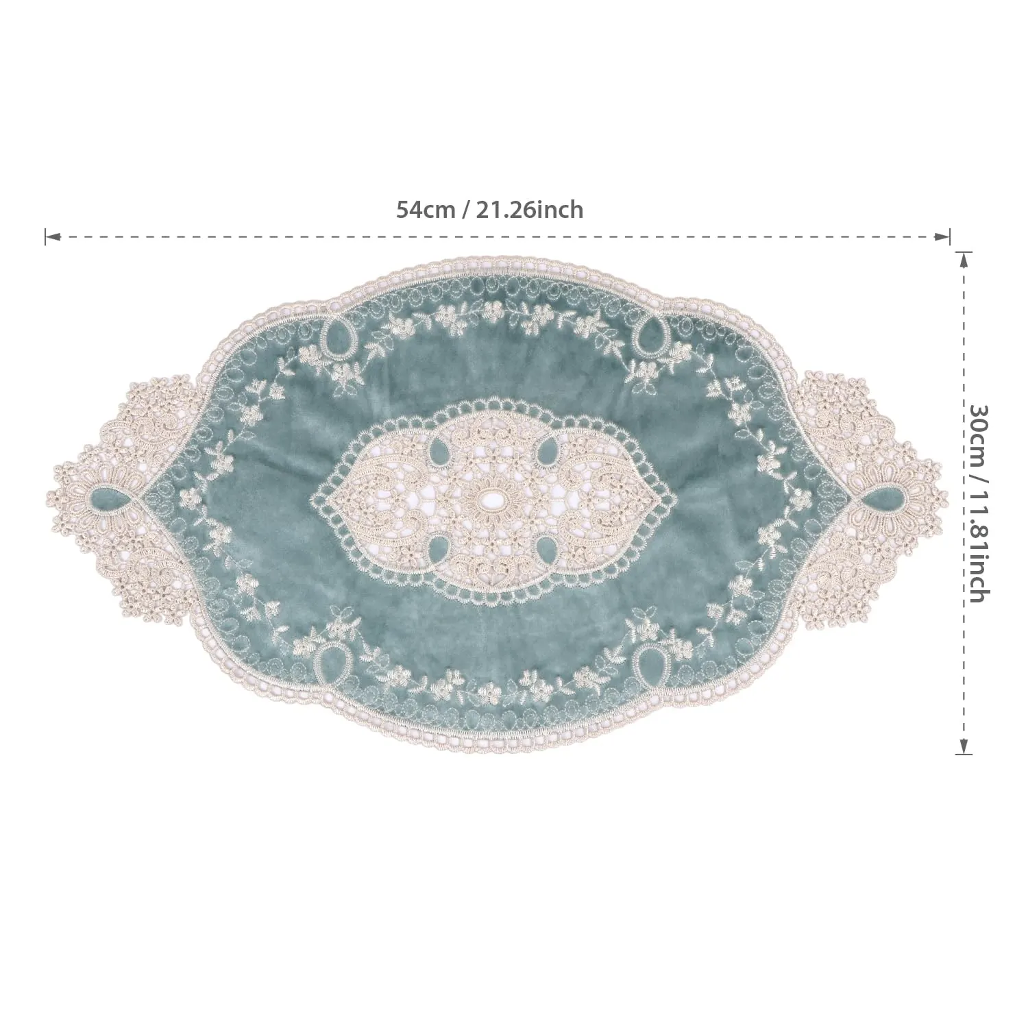 velvet lace doilies 2