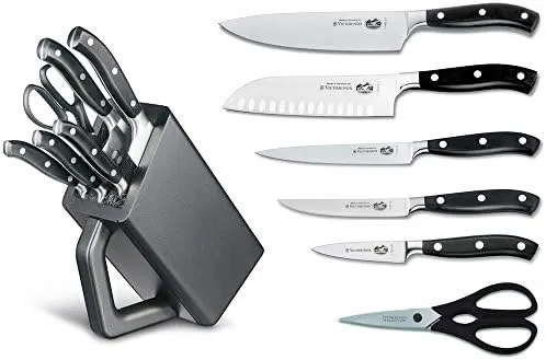 victorinox forged knife set black 2
