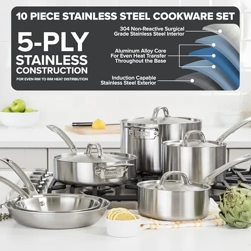 Viking Stainless Steel Cookware