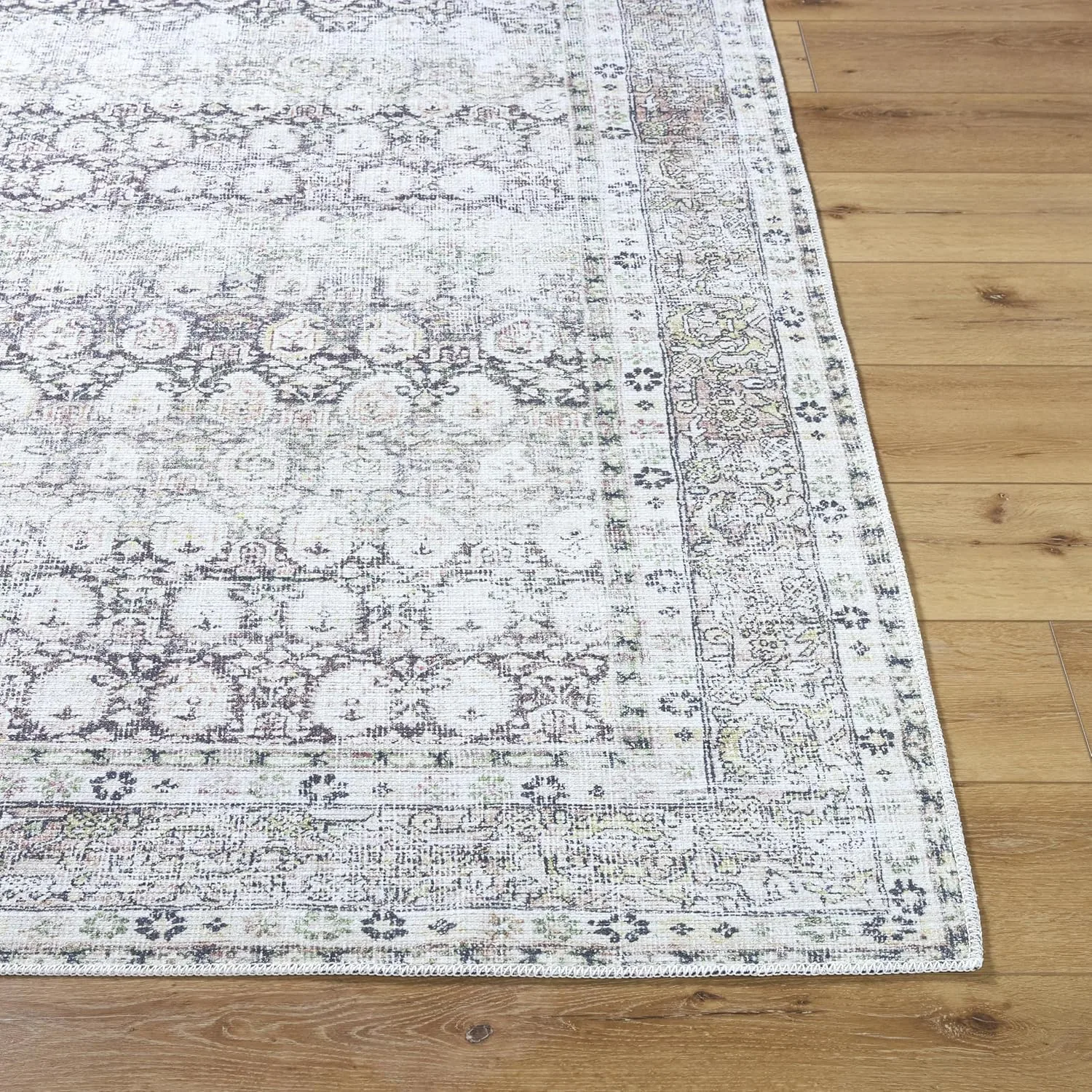 vintage washable area rug 2