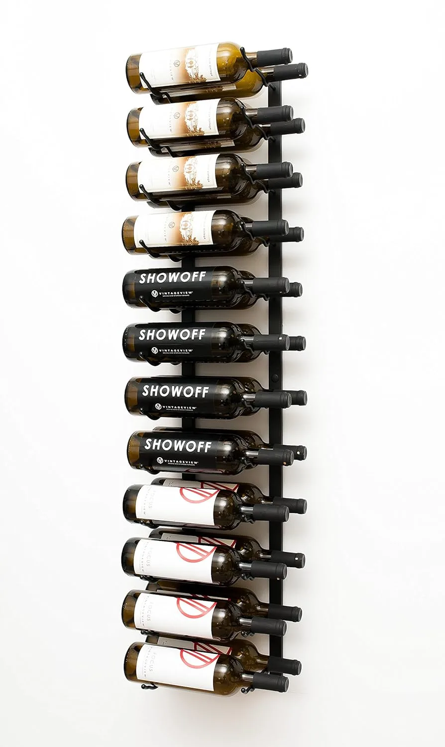 vintageview 24 bottle wine rack 1