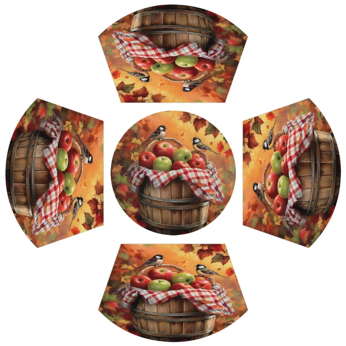 wedge placemats autumn 1
