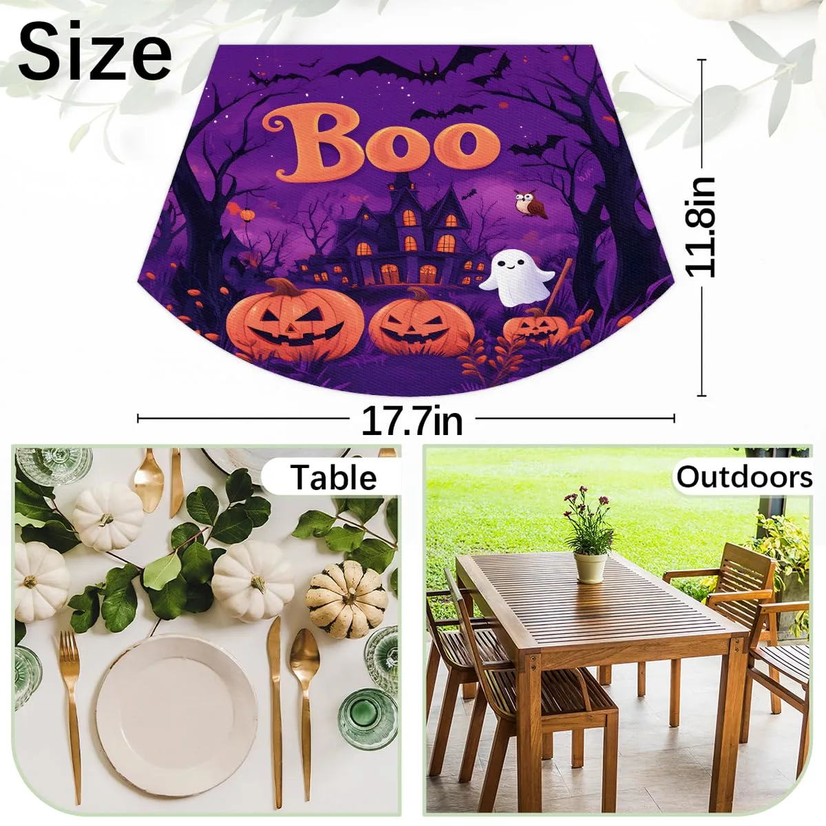 wedge placemats halloween 2