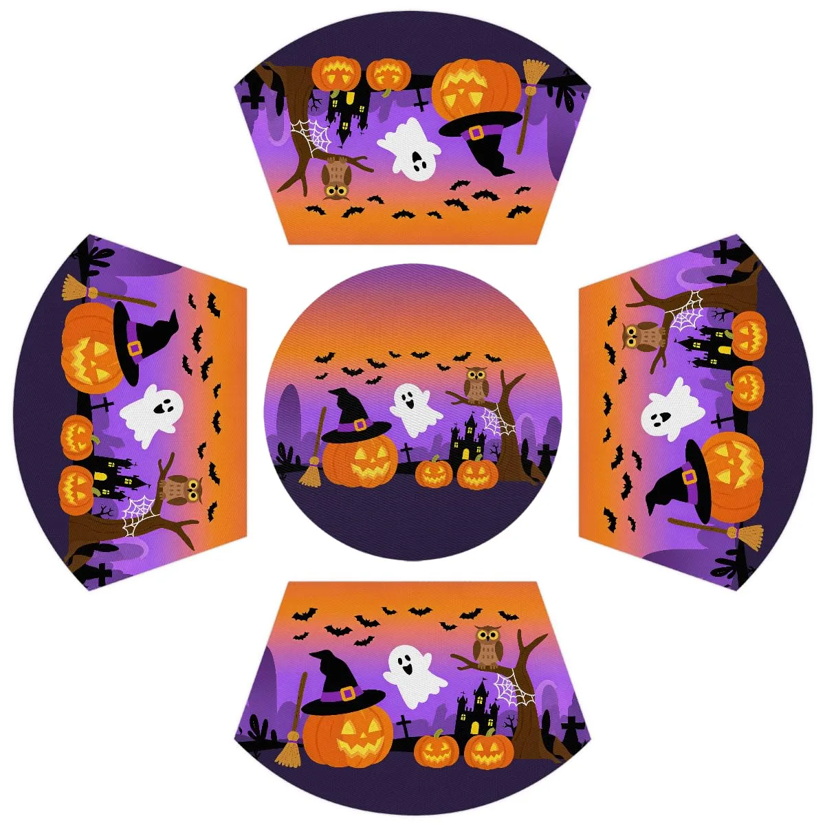 wedge placemats round 1