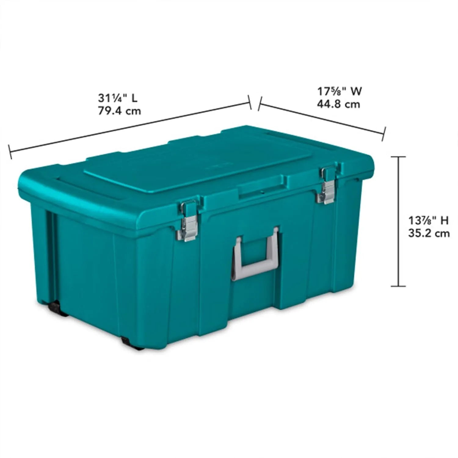 wheeled storage container 2