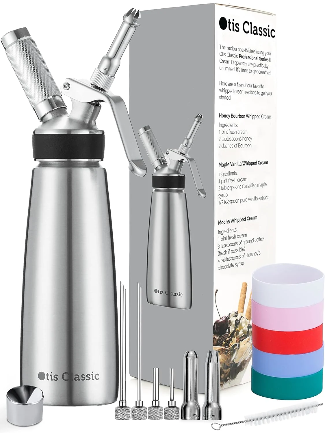 whipped cream dispenser stainless 1