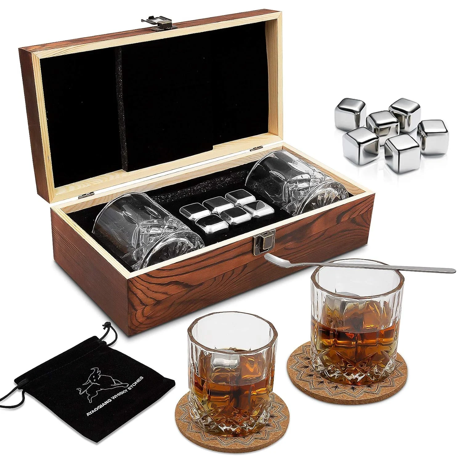 whiskey gift set 1
