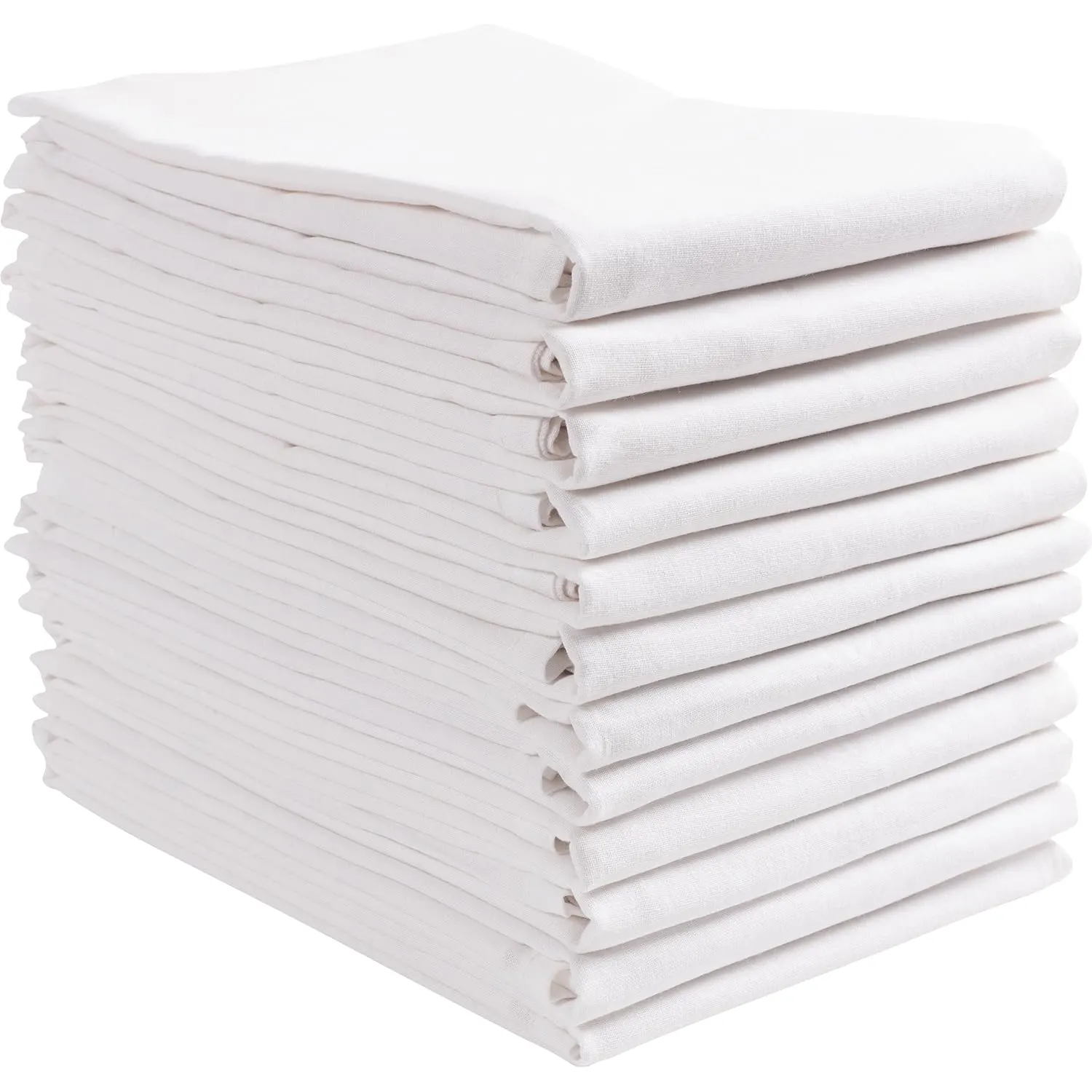 white flour sack towels 1