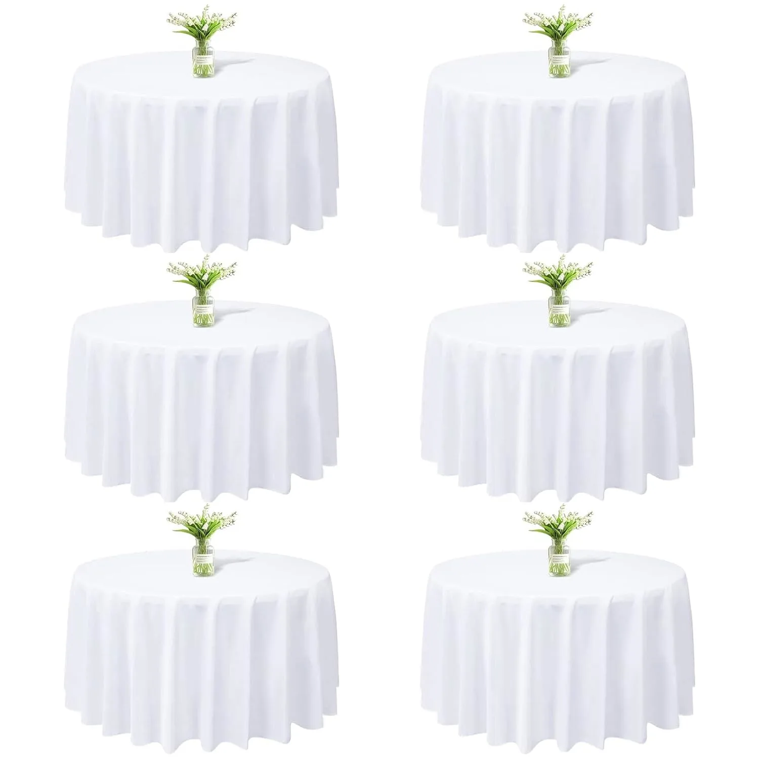 white round tablecloth 1